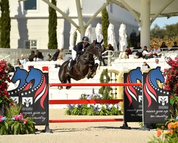 Jess Mendoza flies to a 4* Grand Prix win with In The Air in the Florida sun